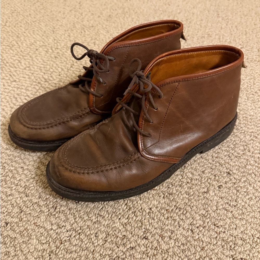 Cole Haan Brown Lace Up Boots size 10